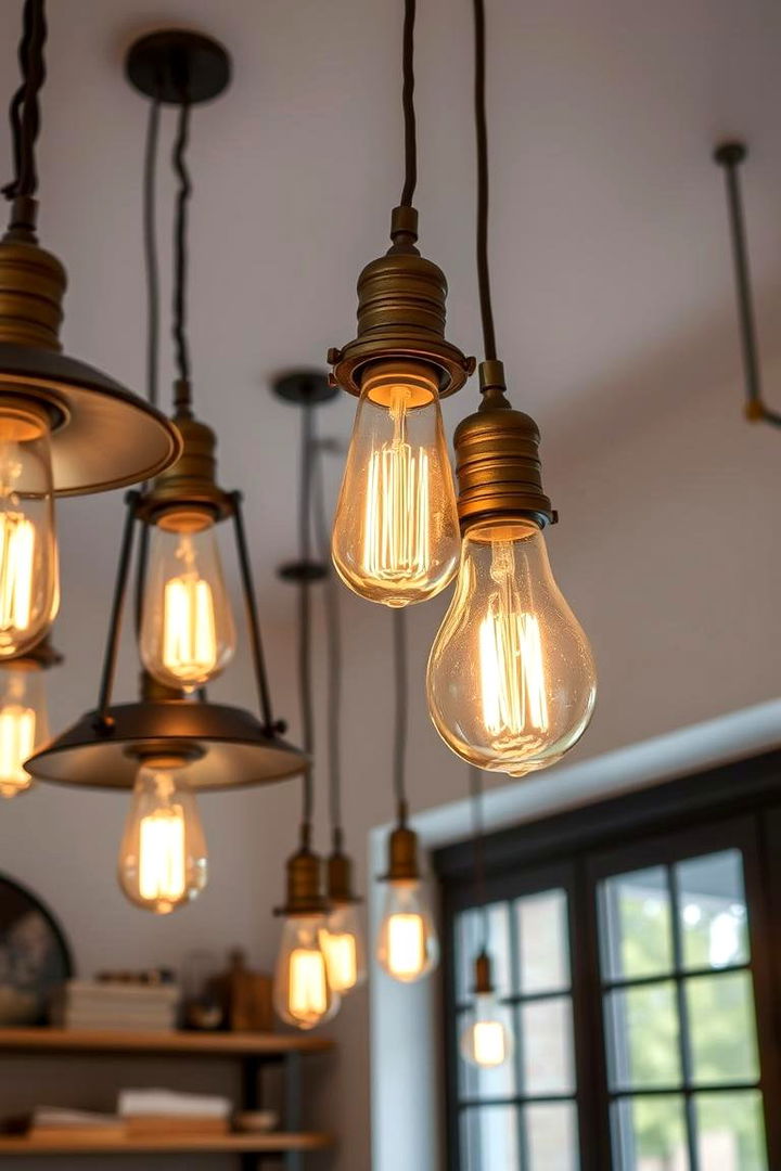 Rustic Lighting Fixtures - 22 Rustic Living Room Ideas