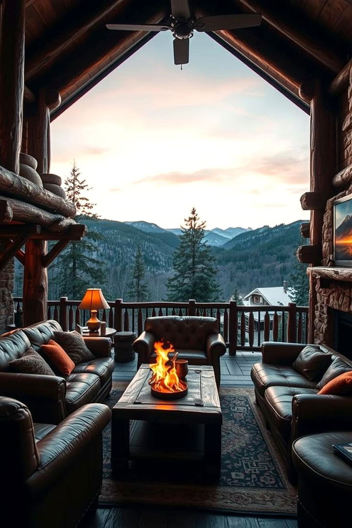 Rustic Lodge Escape - 22 Man Cave Design Ideas