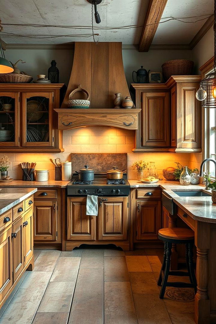 Rustic Maple Charm - 22 Maple Kitchen Cabinets Ideas