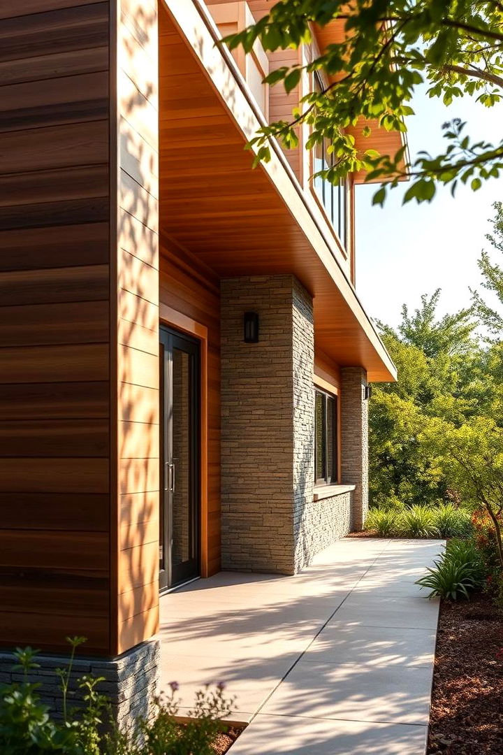 Rustic Minimalism Facade - 22 modern cottage house exterior ideas