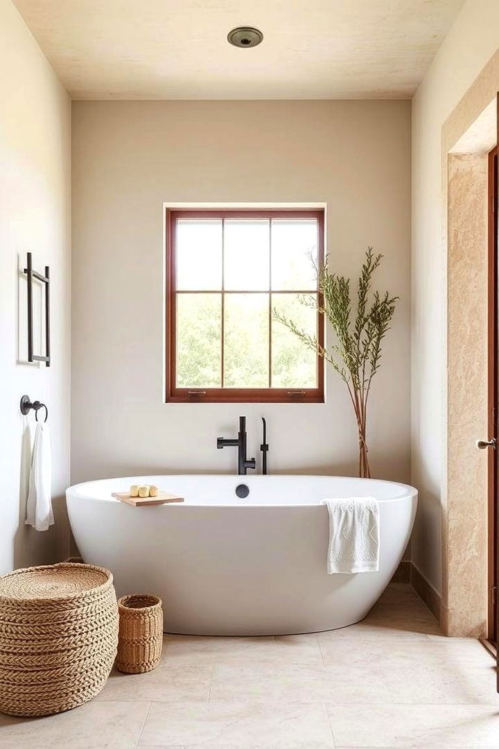 Rustic Minimalism - 22 Tuscan Bathroom Ideas