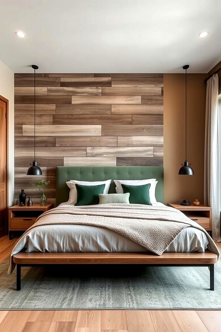 Rustic Modern Ambience - 22 Green and Beige Bedroom Ideas