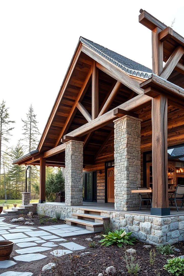 Rustic Modern Pavilion - 22 Outdoor Pavilion Ideas