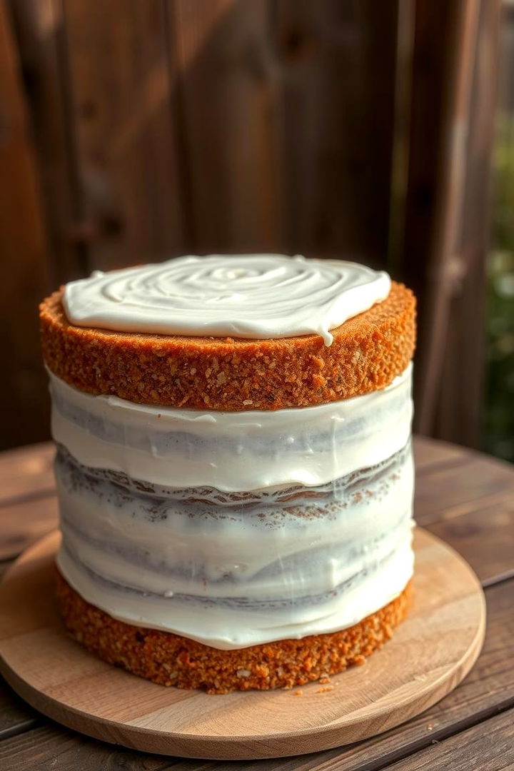 Rustic Naked Cake - 22 Wedding Cake Ideas