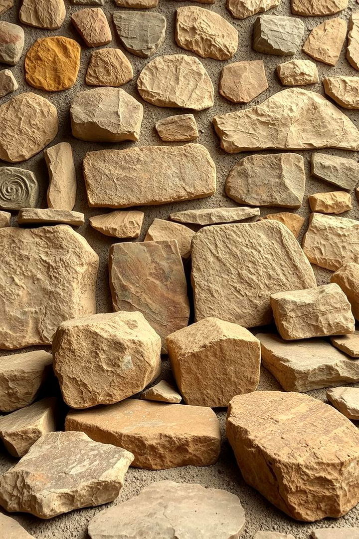 Rustic Natural Stone Settings - 22 Hardscape Ideas
