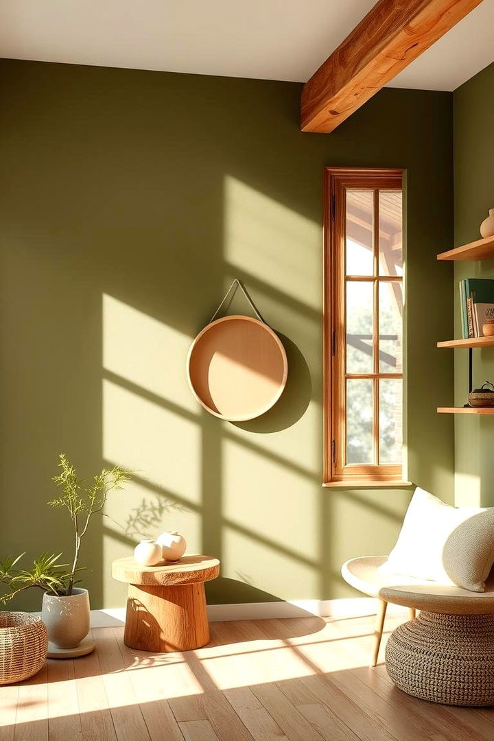 Rustic Olive Verde - 22 Mexican Interior Paint Colors