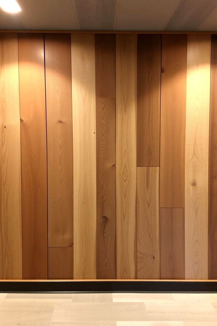 Rustic Reclaimed Wood Features - 22 Basement Wall Ideas