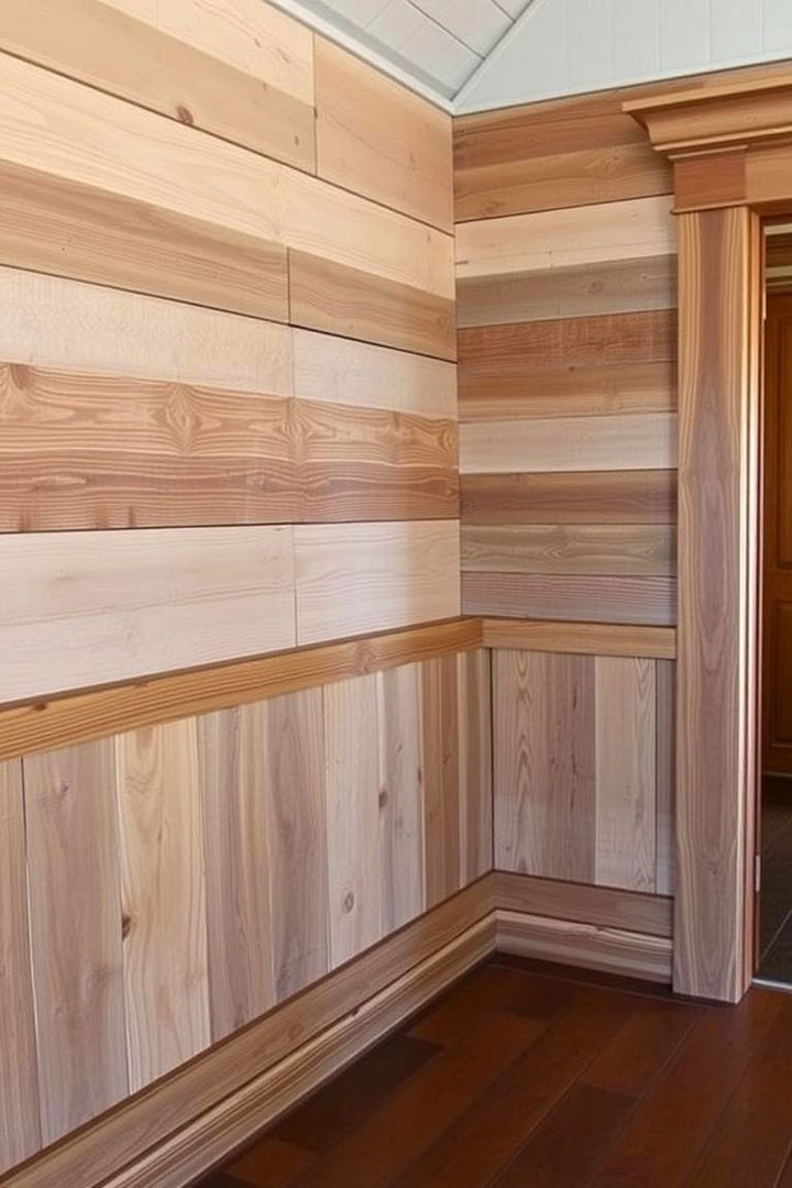 Rustic Reclaimed Wood Flair - 22 Living Room Wainscoting Ideas