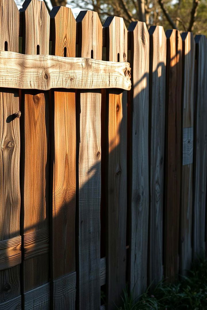 Rustic Reclaimed Wood - 22 Board on Board Fence Ideas