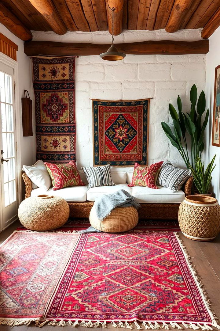 Rustic Rugs and Kilims - 22 Southwest Interior Design Ideas