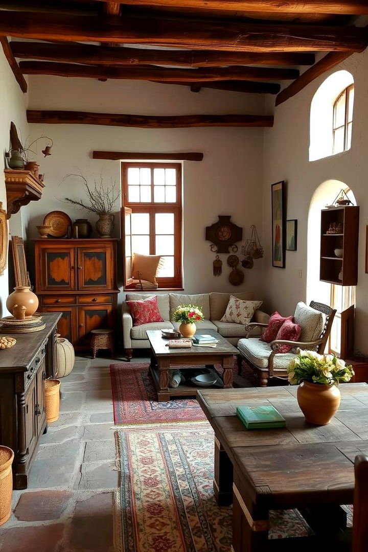 Rustic Spanish Farmhouse Charm - 22 spanish interior design ideas