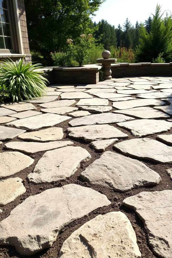 Rustic Stone Appeal - 22 patio tile ideas