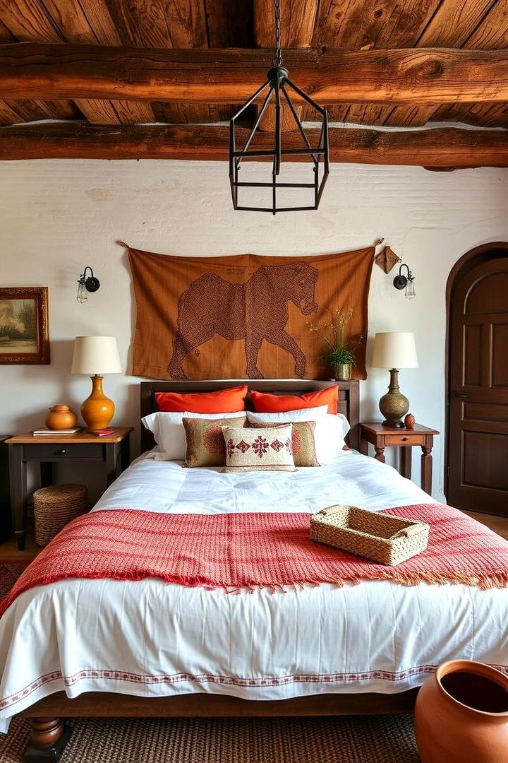 Rustic Terracotta Retreats - 22 Terracotta Bedroom Ideas