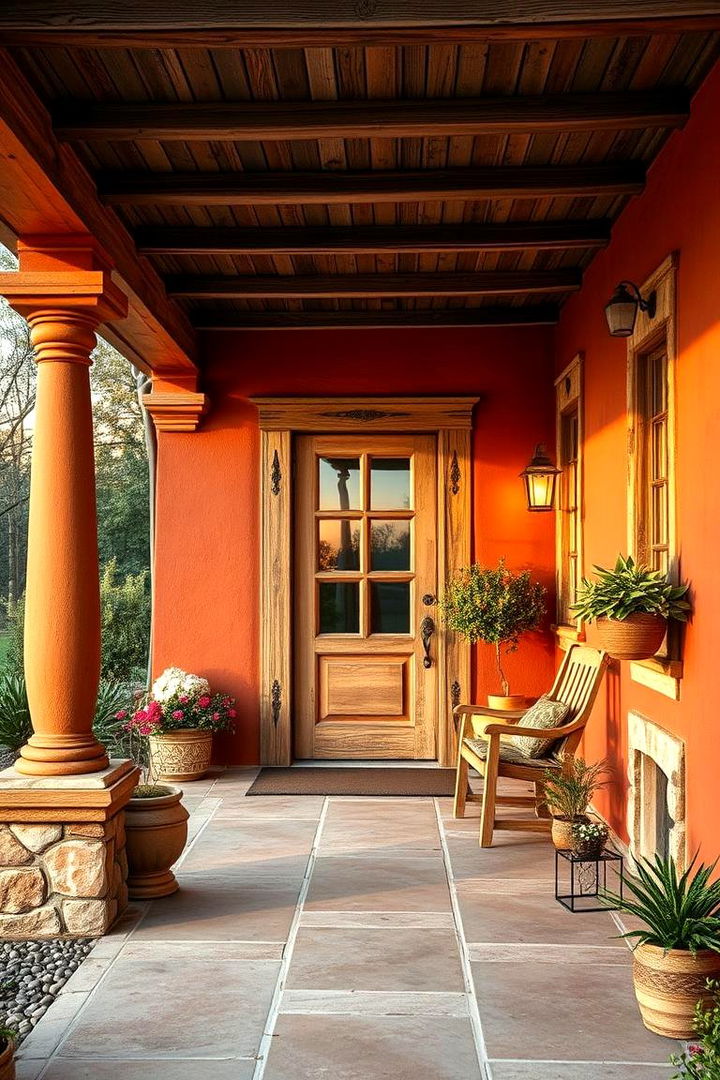 Rustic Terracotta - 22 Porch Paint Colors