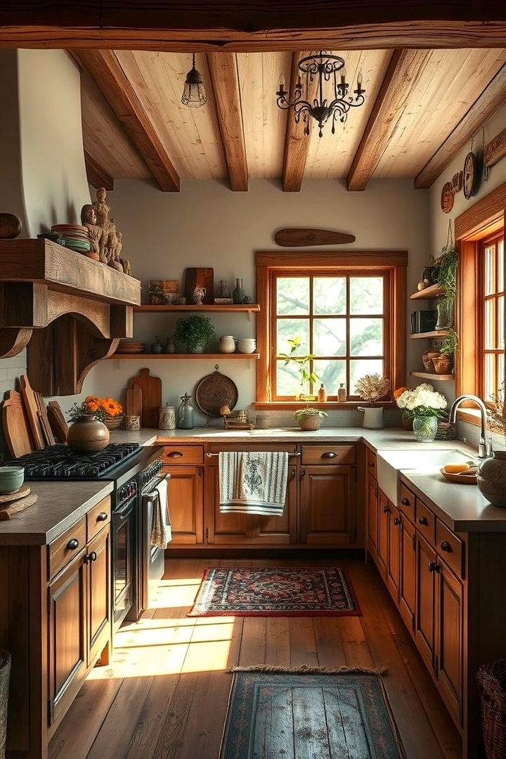 Rustic Touches - 22 Eclectic Kitchen Ideas