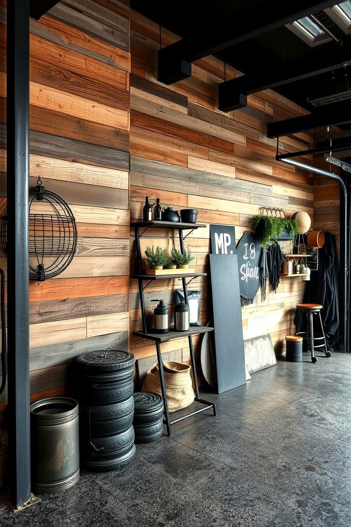 Rustic Urban Mix - 22 Black Garage Ideas