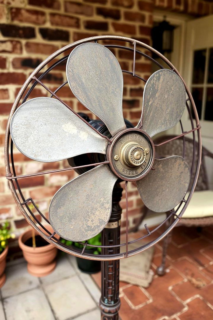 Rustic Vintage Charm - 22 Patio Fan Ideas