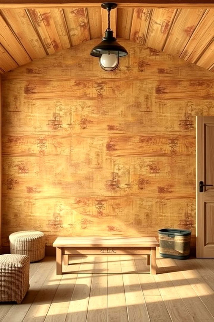 Rustic Warmth - 22 Wallpaper Ideas