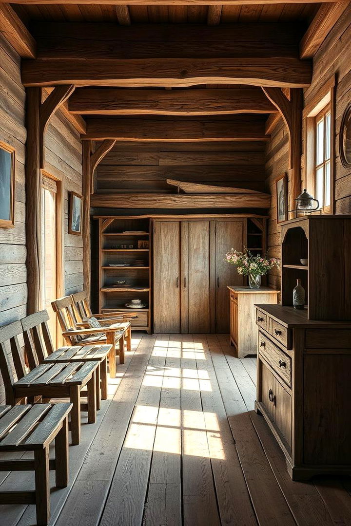 Rustic Wood Accents - 22 Southwestern Decor Ideas