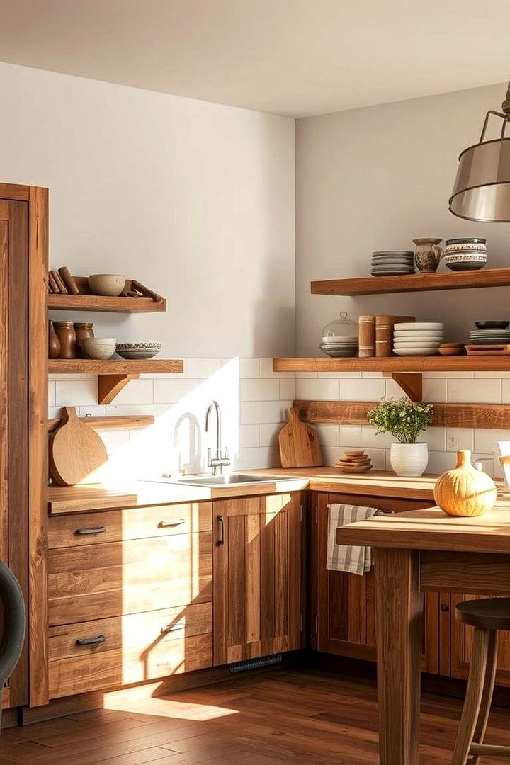 Rustic Wood Accents - 22 Traditional Kitchen Ideas