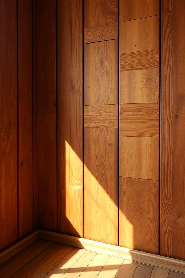 Rustic Wood Paneling - 22 Feature Wall Ideas