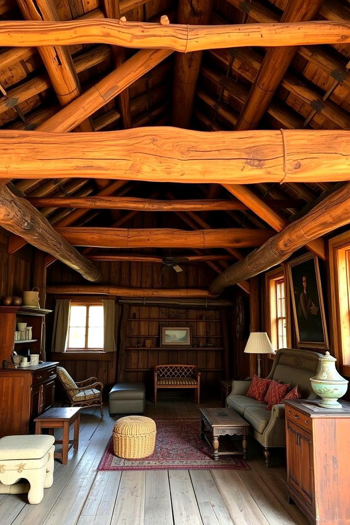 Rustic Wood Warmth - 22 One Room Cabin Interior Design Ideas