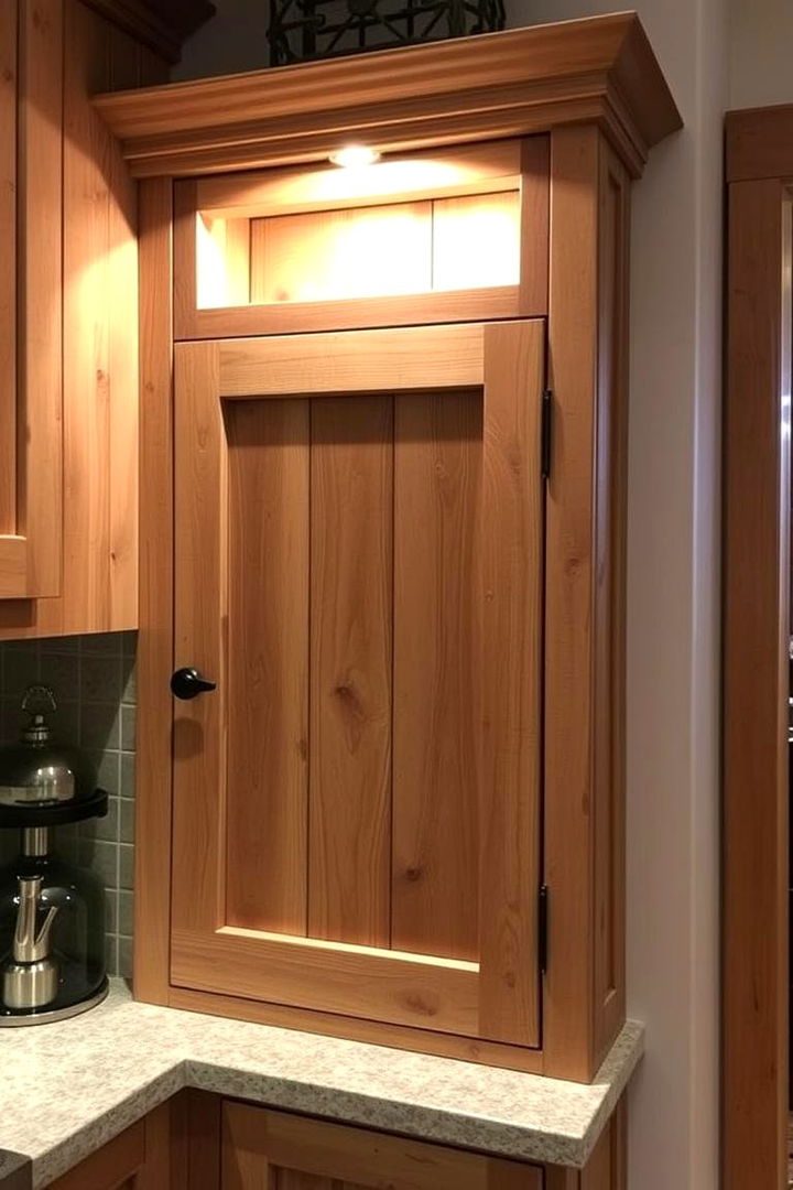 Rustic Wooden Accents - 22 Kitchen Corner Ideas