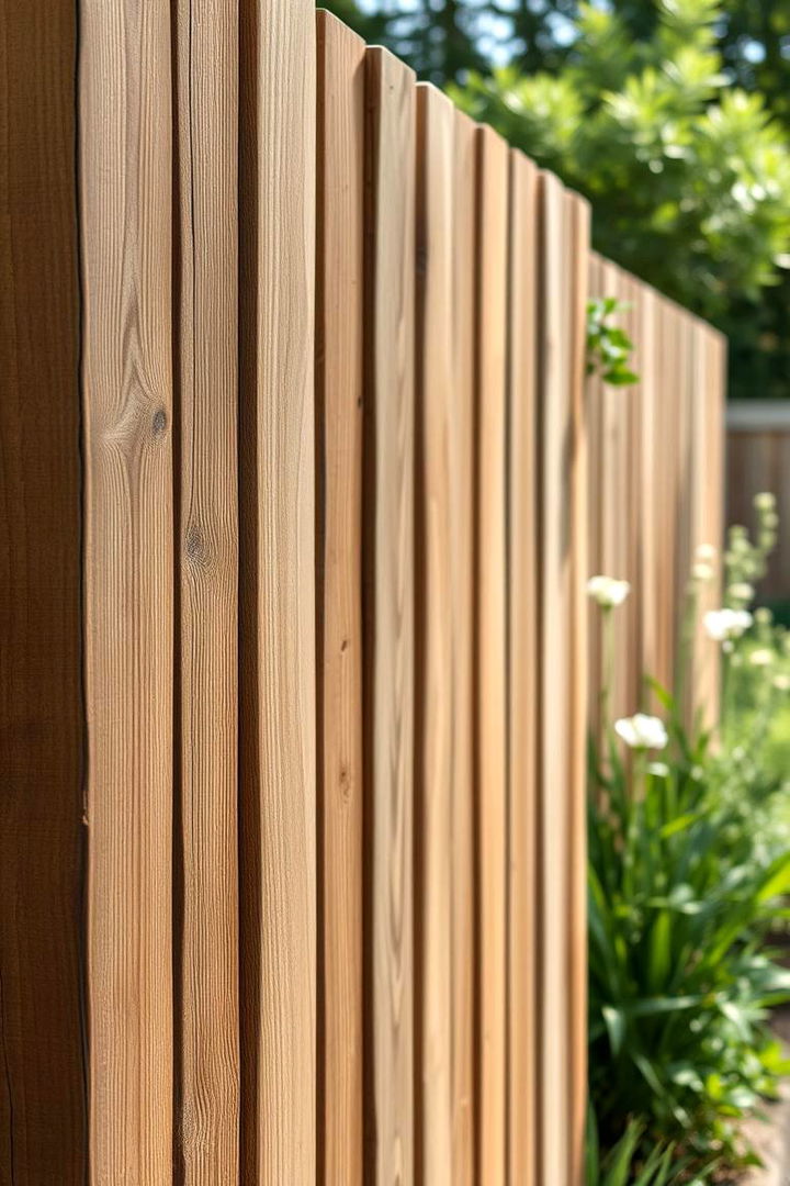 Rustic Wooden Slats - 22 Privacy Patio Ideas