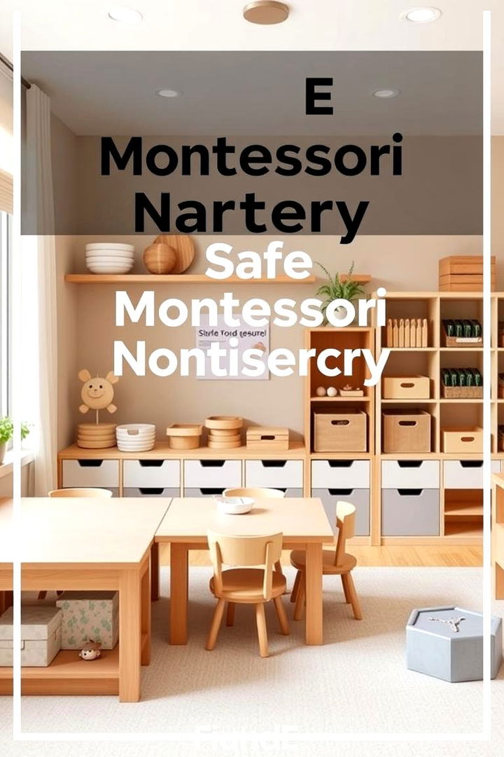 Safety Considerations - 22 montessori nursery ideas