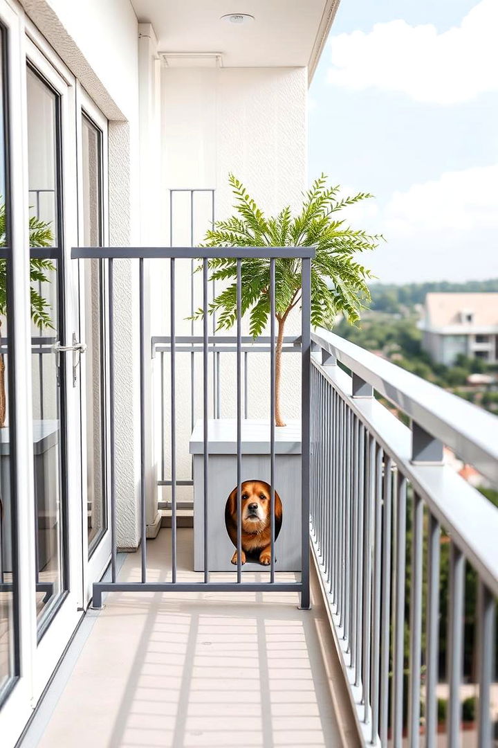 Safety First Design - 22 Dog Balcony Ideas