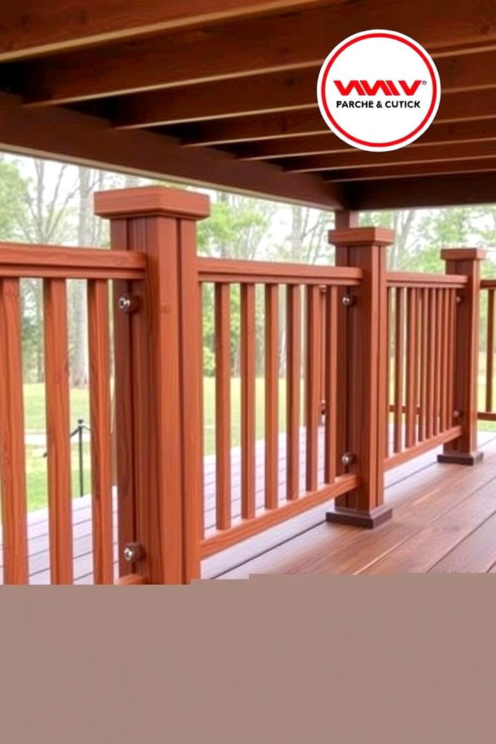 Safety Focused Railing Design - 22 Deck Railing Ideas