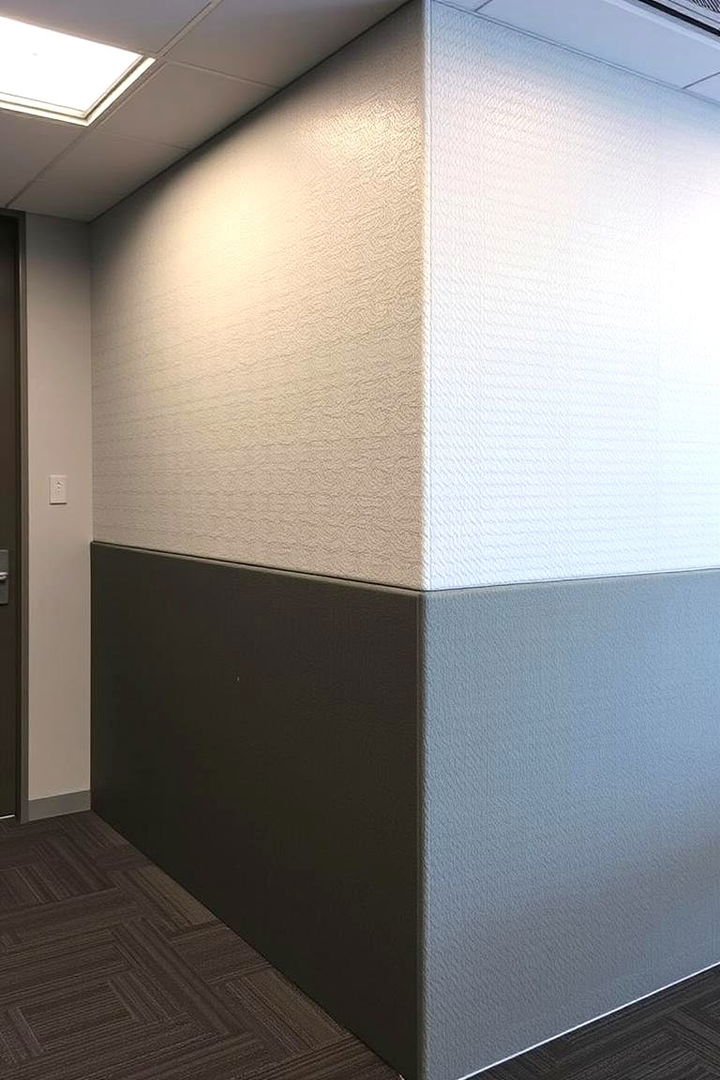 Safety and Sound Absorbing Panels - 22 Half Wall Paneling Ideas