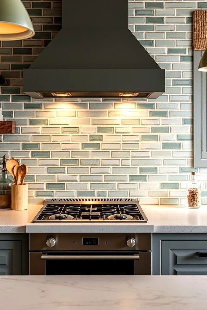 Sage Green Backsplash - 22 Sage Green Kitchen Ideas