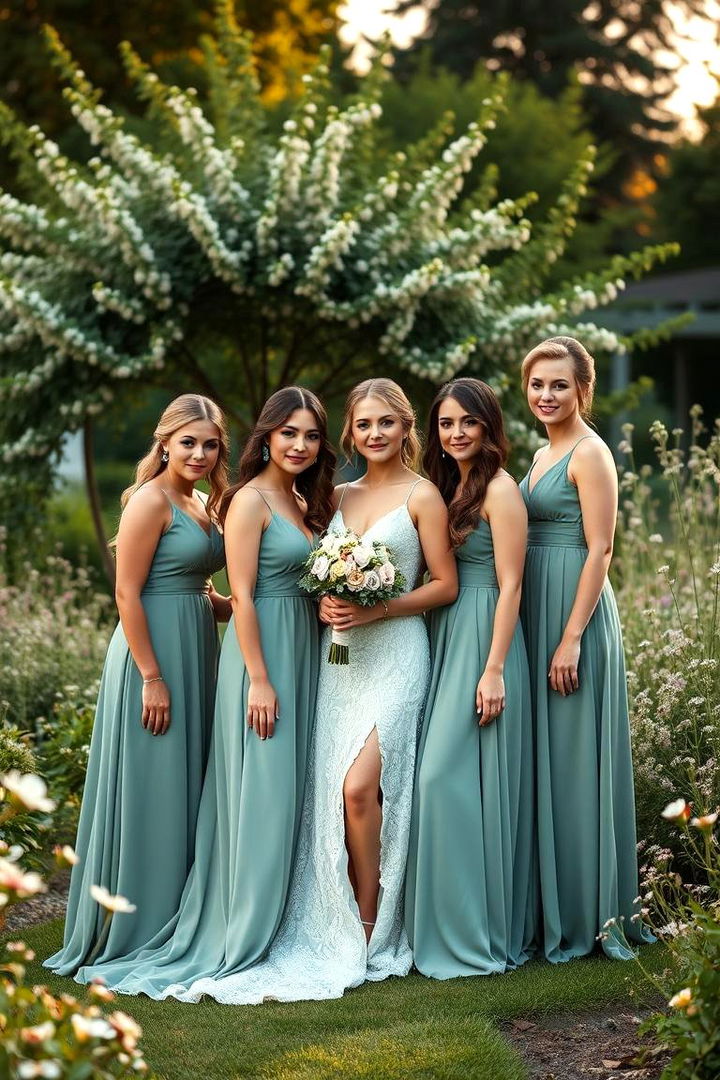 Sage Green Bridesmaid Dresses - 22 Sage Green Wedding Ideas