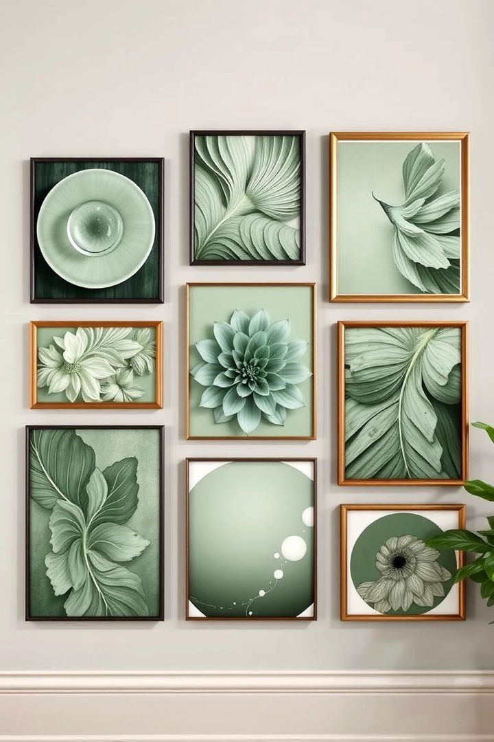 Sage Green Decorative Art to Enhance Visual Appeal - 22 Sage Green Decor Ideas