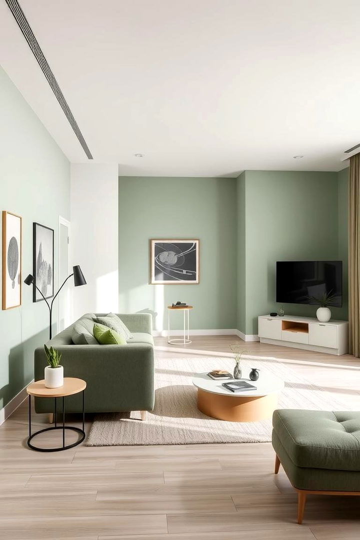 Sage Green Modern Minimalist Decor for Chic Spaces - 22 Sage Green Decor Ideas