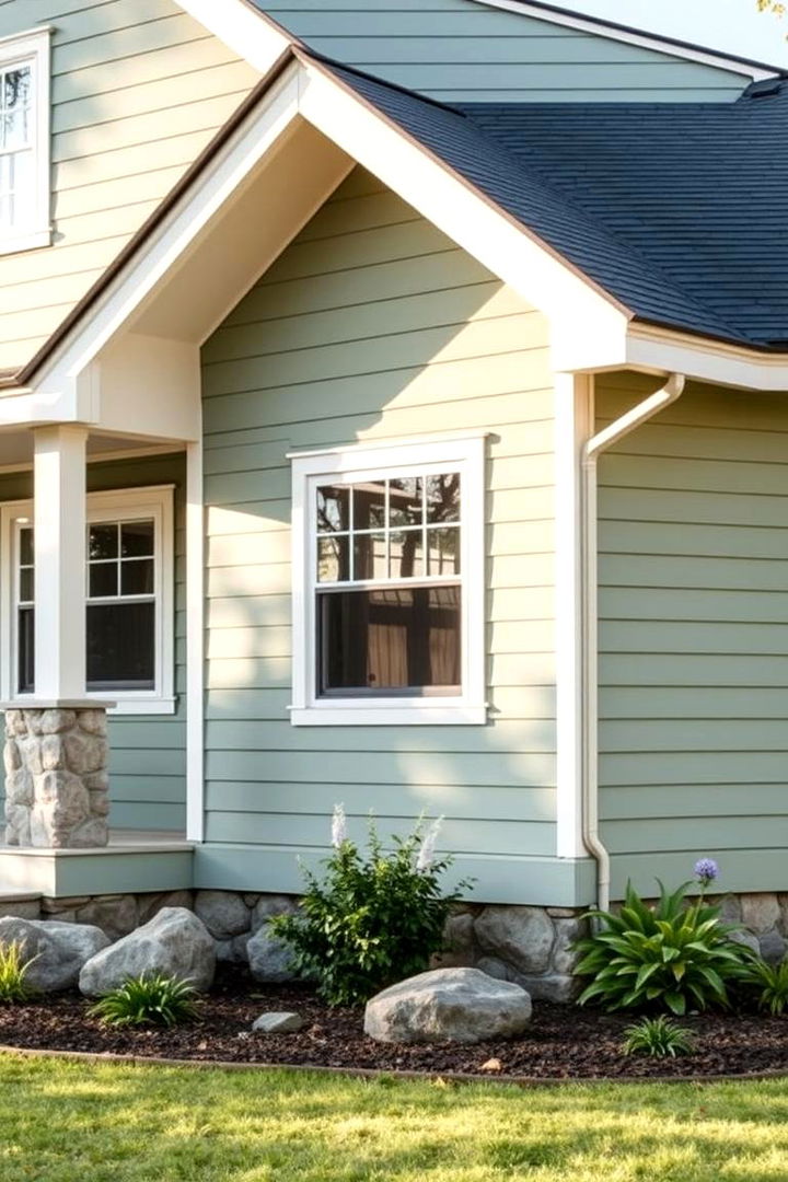Sage Green Serenity - 22 House Siding Colors