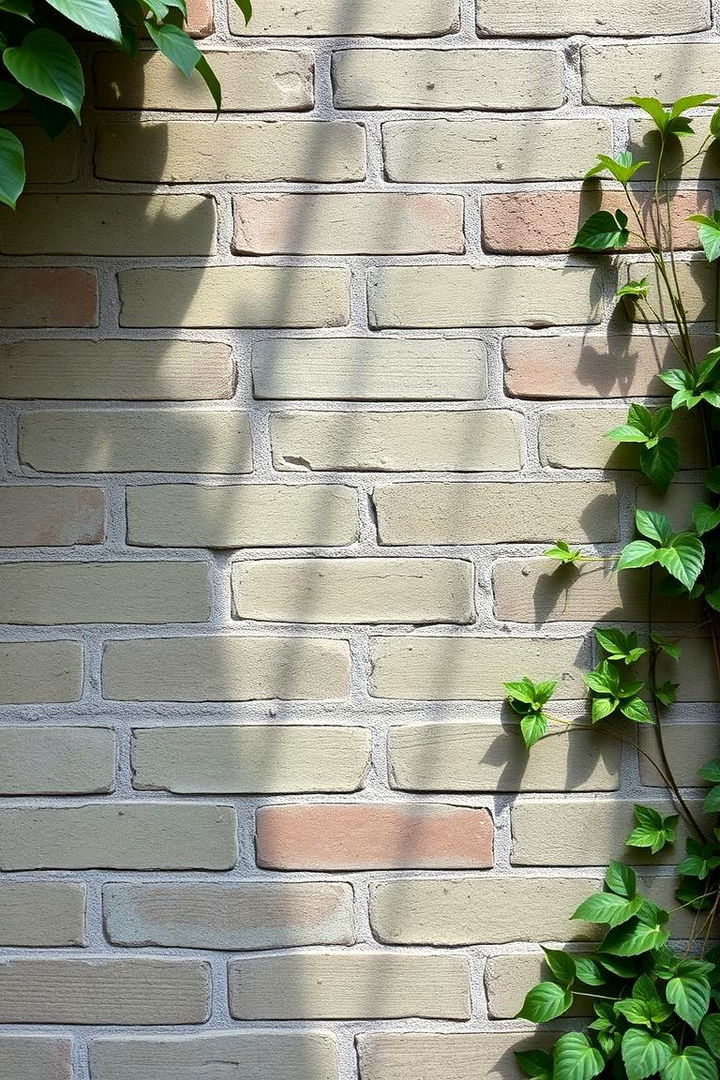 Sage and Subtle Grey Blend - 22 Exterior Brick Paint Color Ideas