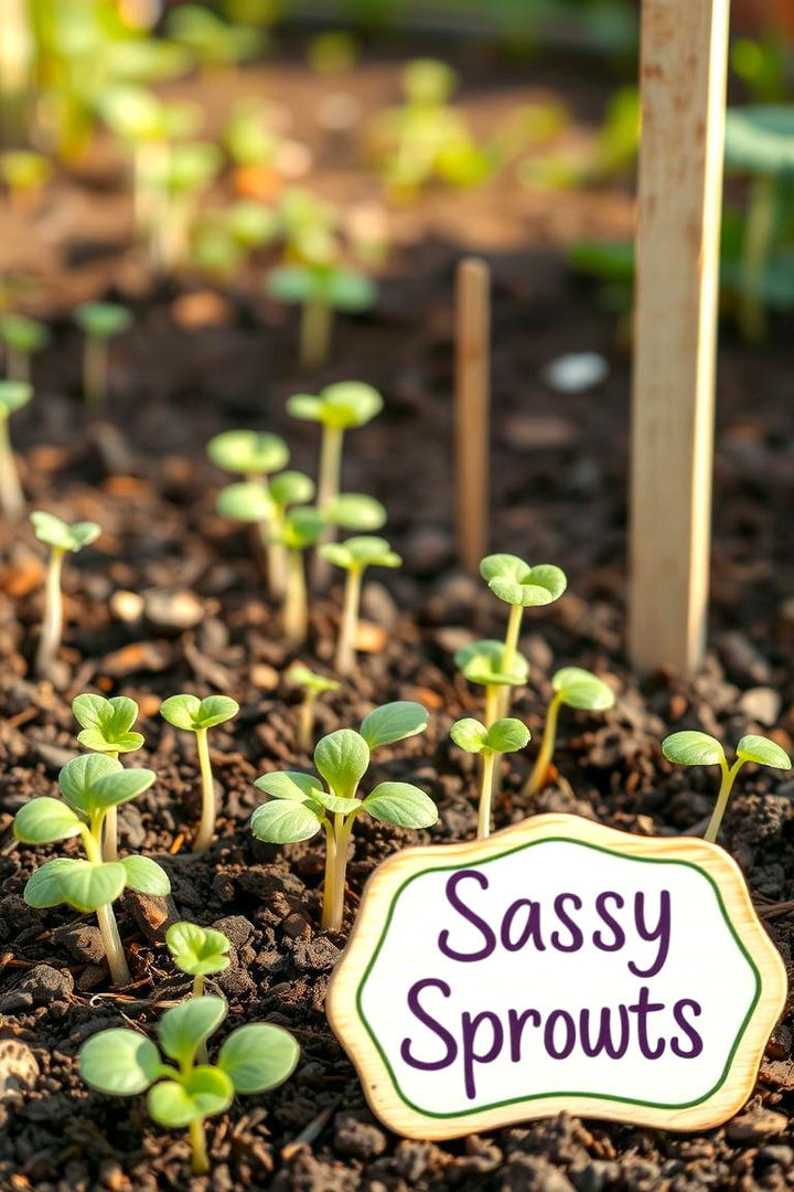 Sassy Sprouts - 22 Funny Garden Sign Ideas