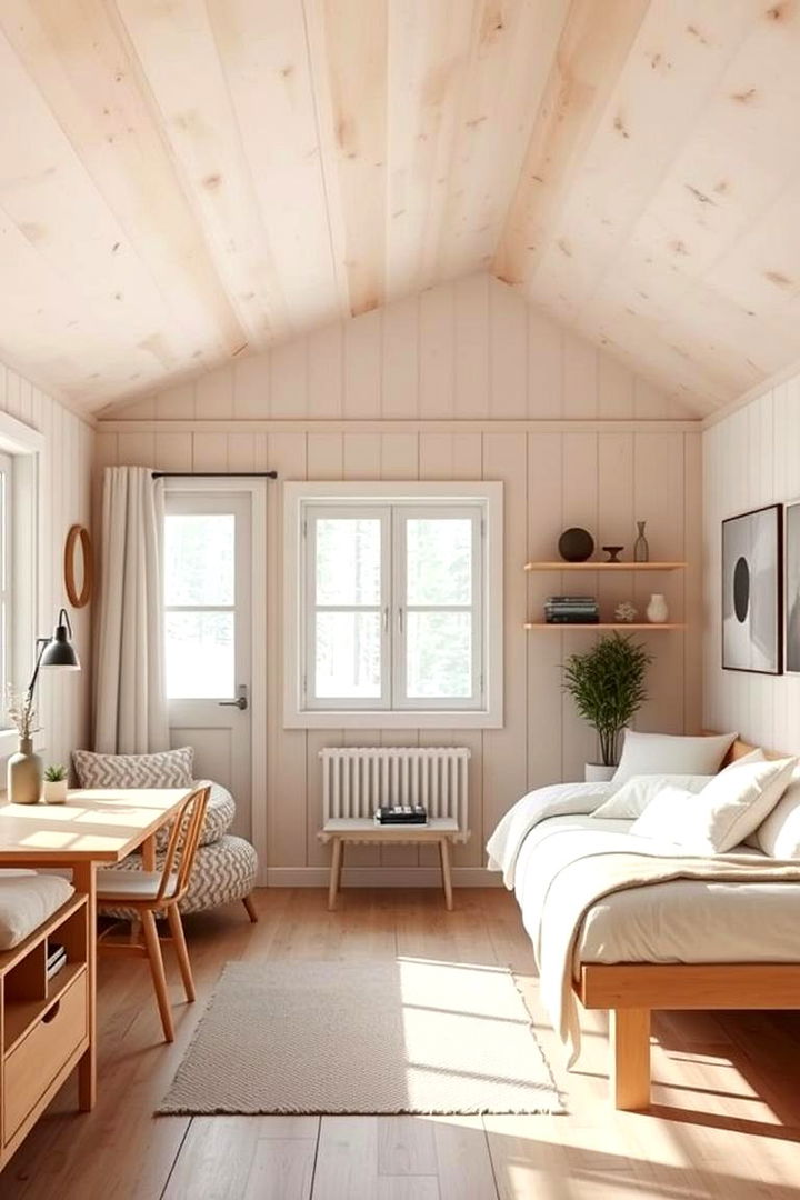Scandinavian Cabin Simplicity - 22 Cabin Living Room Ideas
