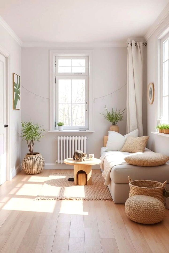 Scandinavian Cat Retreat - 22 Cat Room Ideas