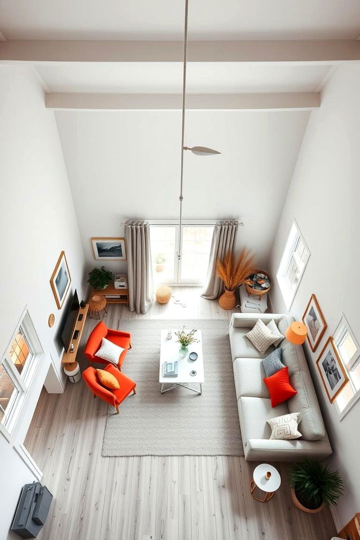 Scandinavian Color Pops - 22 Colorful Room Ideas