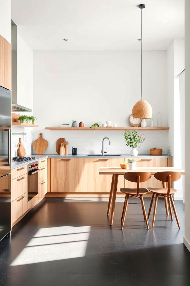 Scandinavian Design Slate Kitchen - 22 Kitchens With Slate Floors