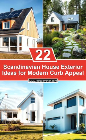 Photo inspiration: Visual Reference: 22 Scandinavian House Exterior Ideas For Modern Curb Appeal
