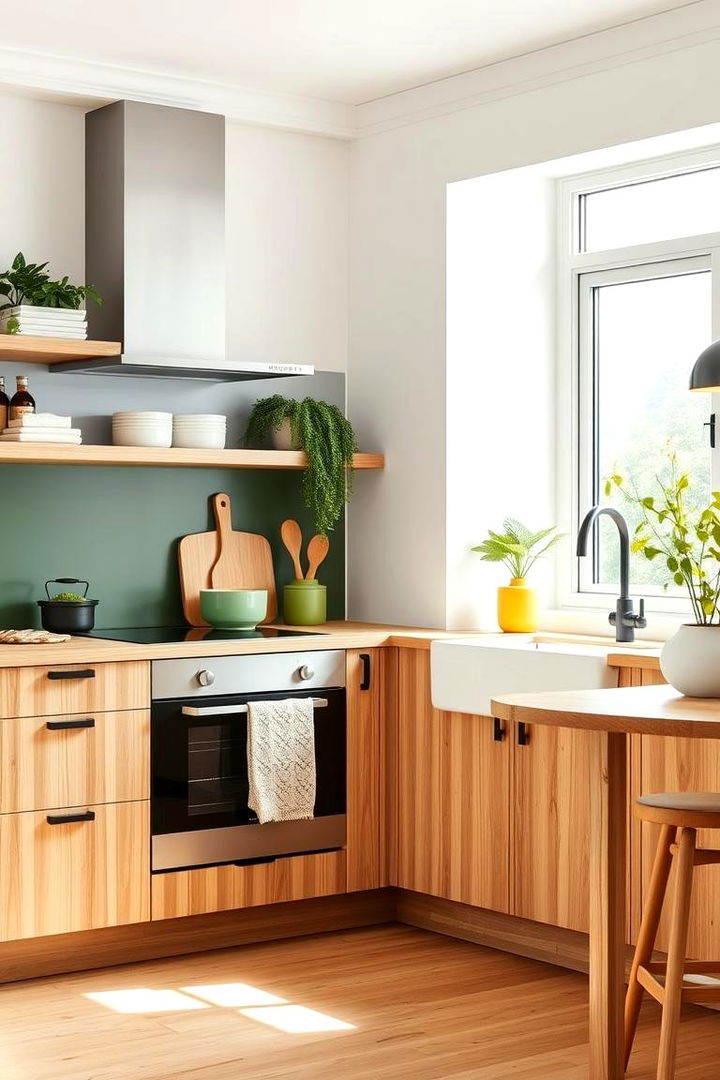 Scandinavian Influenced Design - 22 Green and Yellow Kitchen Ideas