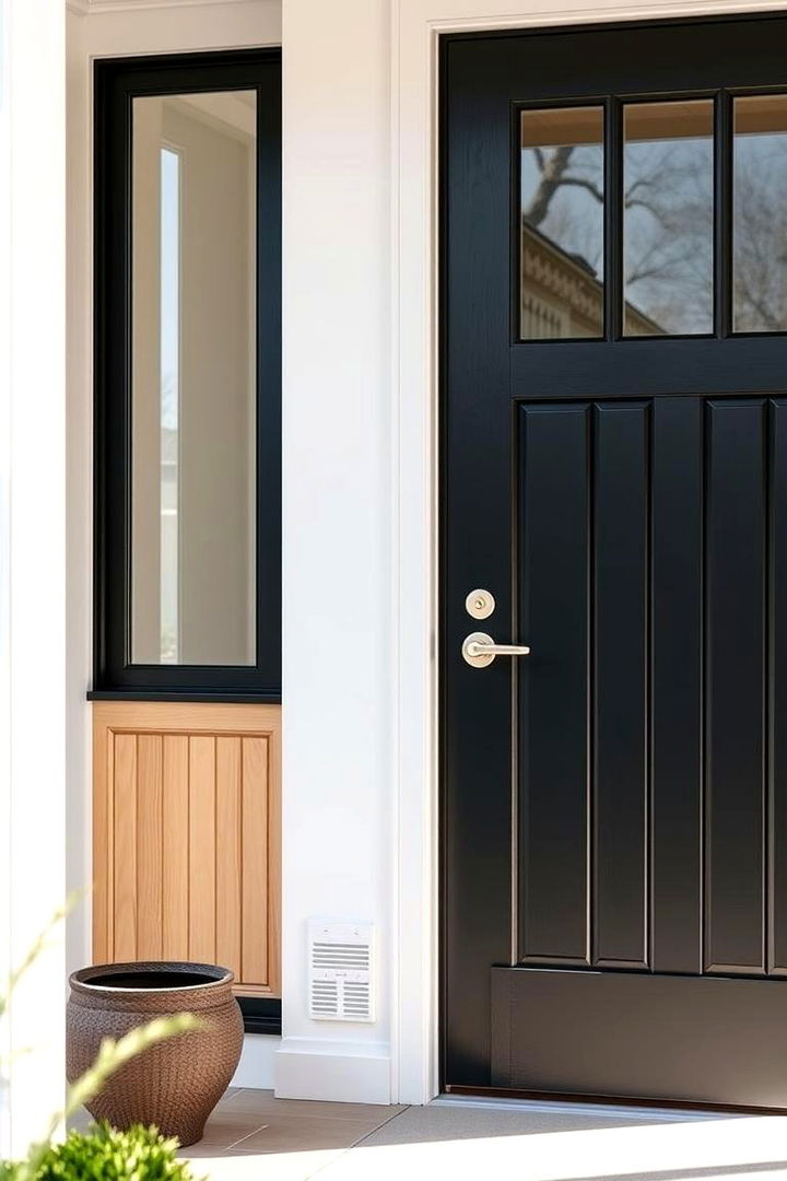 Scandinavian Inspired Design - 22 Black Front Door Ideas