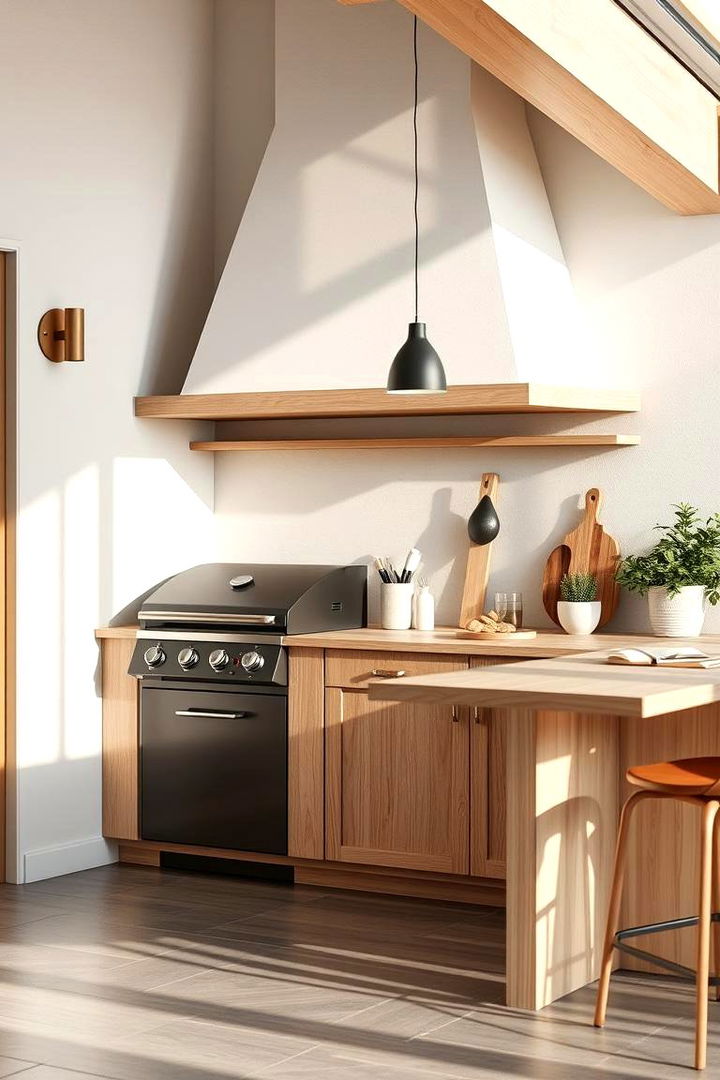 Scandinavian Inspired Grill Station - 22 Grill Station Ideas