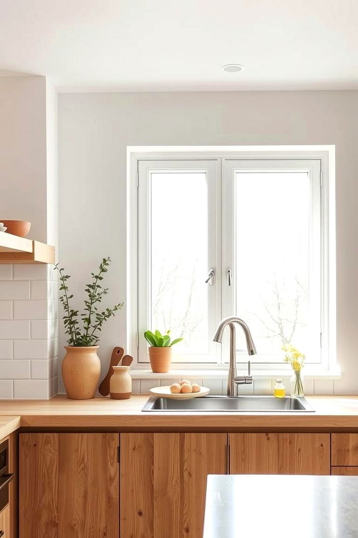 Scandinavian Inspired Kitchen Windows - 22 Kitchen Window Ideas