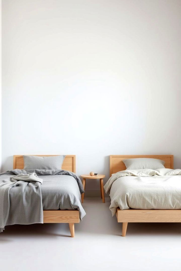 Scandinavian Inspired Layout - 22 2 Beds in One Small Room Ideas