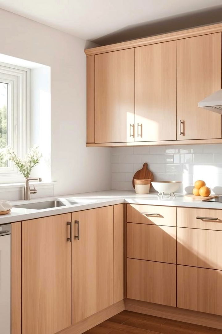 Scandinavian Inspired Maple Kitchen - 22 Maple Kitchen Cabinets Ideas